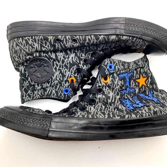 Unisex Converse Chuck Taylors All Star I Love New York Sneakers men 9 women 11 - Picture 7 of 11